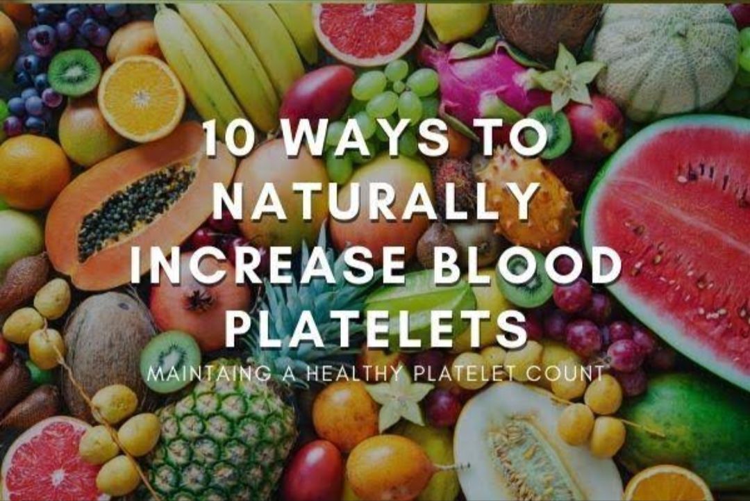 Food's to Increase Platelet count