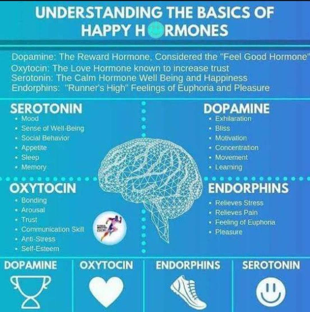 Way to increase Happiness hormones 